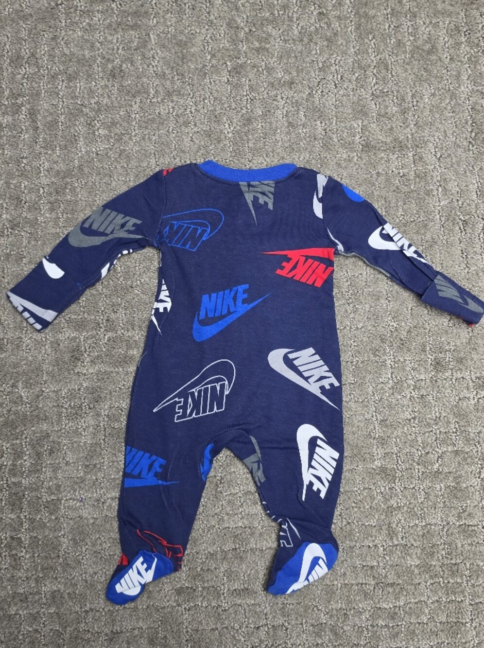 Nike Red, White & Blue Onesie